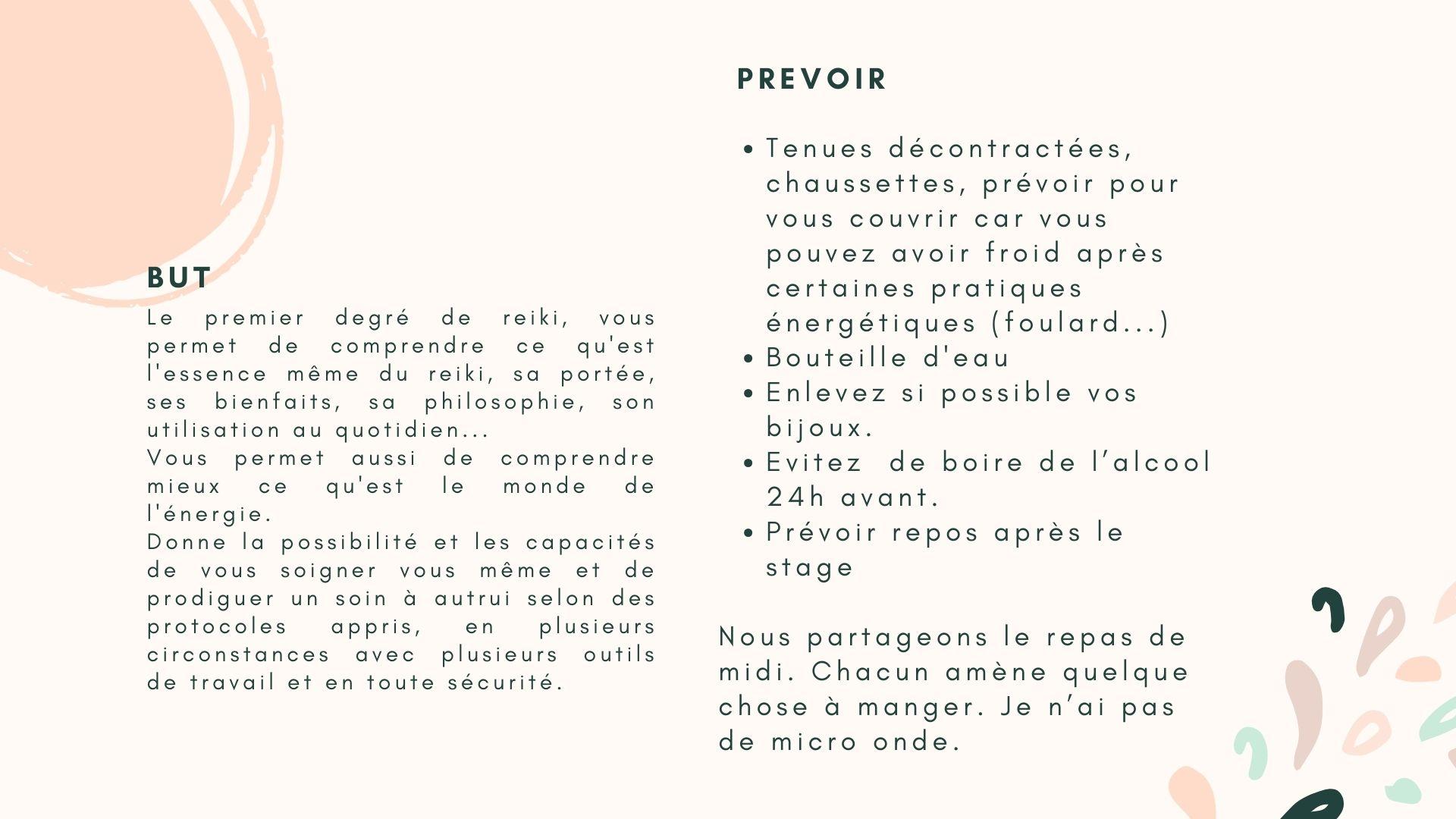 Stage reiki 1er degre 2